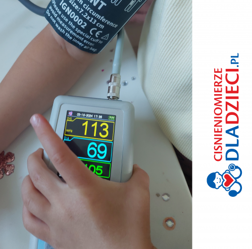 Ciśnieniomierz do stałego monitorowania ciśnienia u dzieci Ciśnieniomierz do stałego monitorowania ciśnienia u dzieci